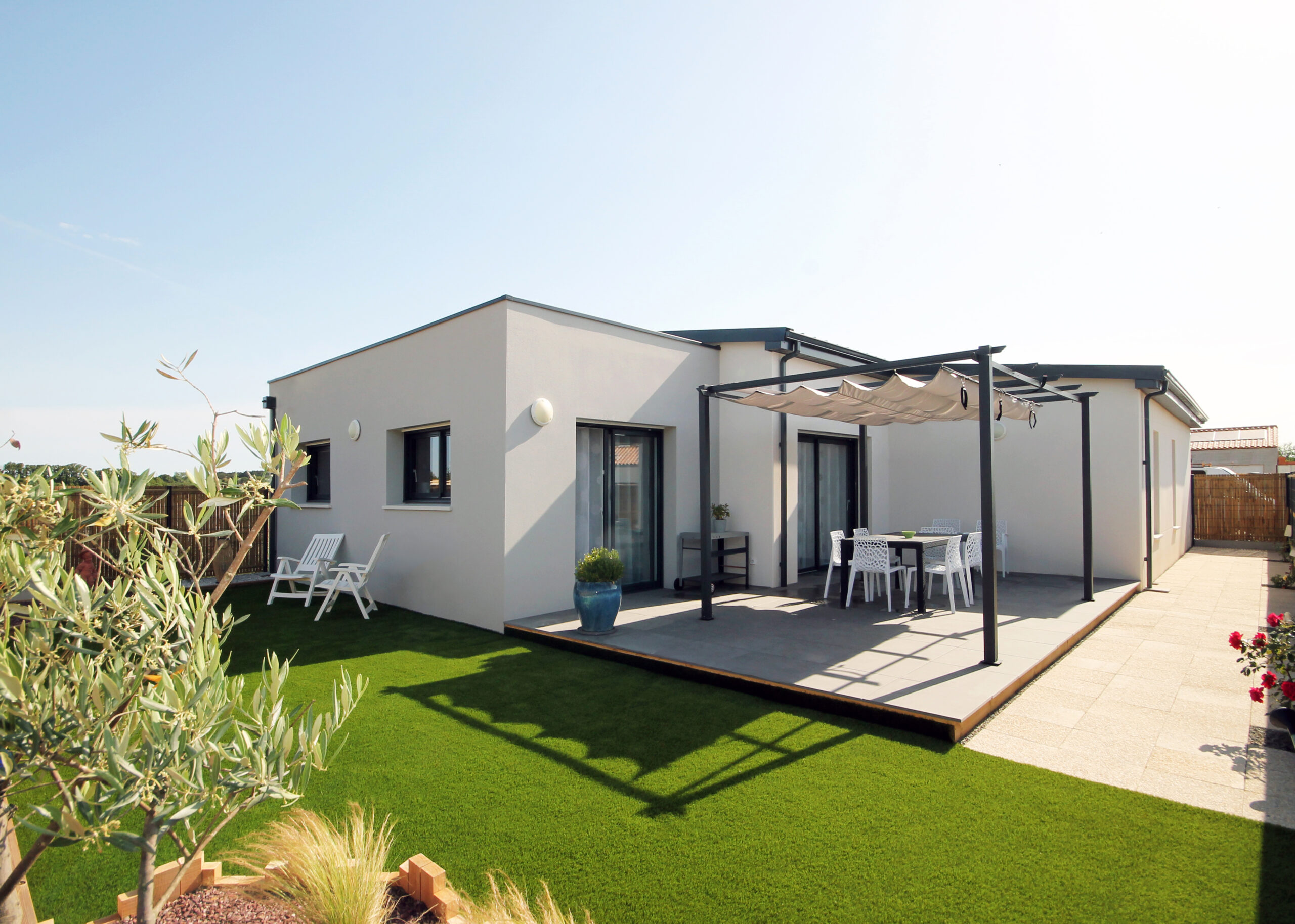 Construction maison contemporaine 85