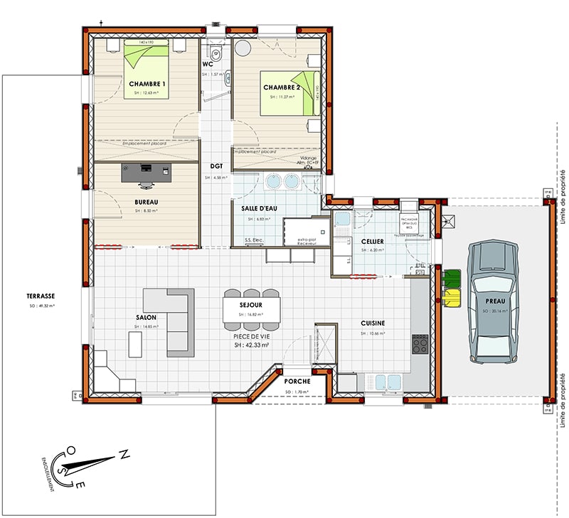 Satov realisation visuel plan