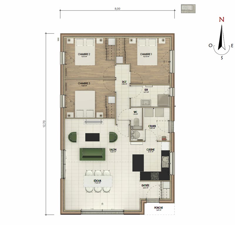 Visuel plan