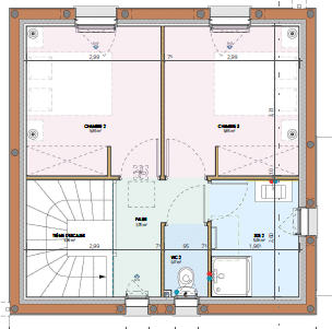 Plan etage